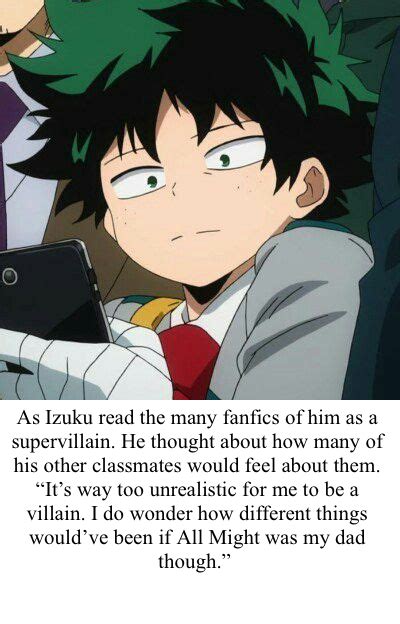 Izuku Reads Fanfiction My Hero Academia Know Your Meme