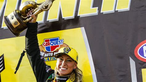 Leah Pritchett Edges Brittany Force In All Female Nhra Top Fuel Final