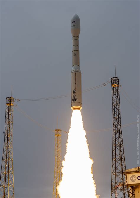 Esa Successfully Debuts Vega C Rocket Via Satellite