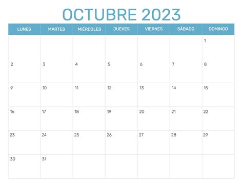 Printable October 2023 Calendar A Handy Guide Creyentes Diverses News