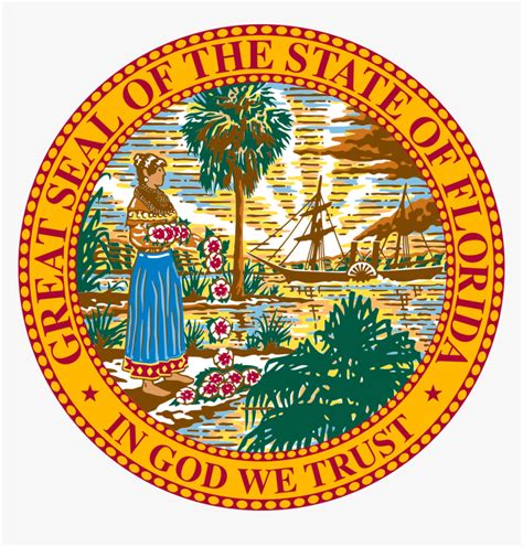 Florida State Seal Png Transparent Png Kindpng