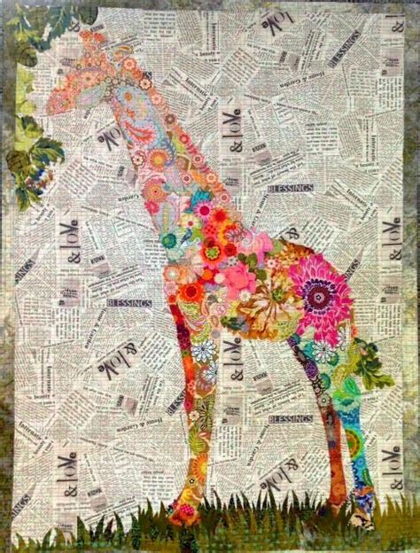 Selvage Blog Laura Heines Giraffe Quilt Giraffe Quilt Quilts Art