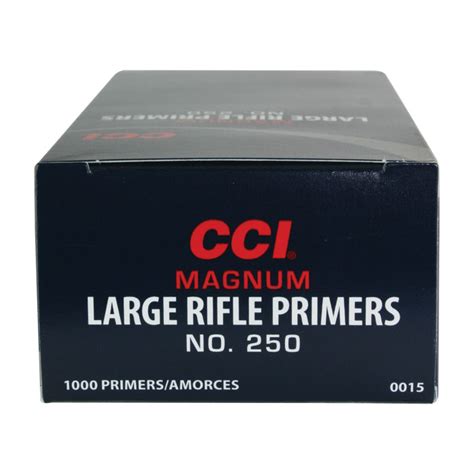 1000 Primers Cci No 250 Large Rifle Magnum Primers Pacific