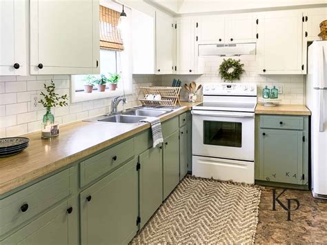 Should i paint or replace my kitchen cabinets? How To Repaint Kitchen Cabinets - Painted by Kayla Payne ...