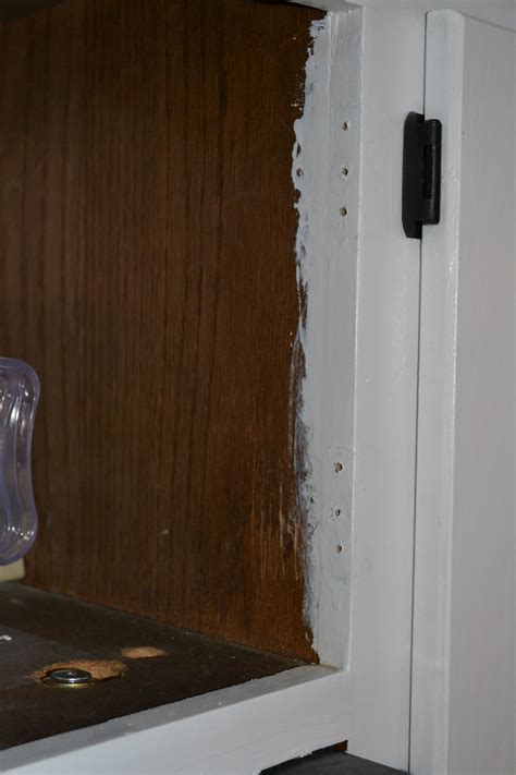 Cabinet hinges and door hinges are not at all the same. White Cabinets with Oil-Rubbed Bronze Hinges (Part 2 ...