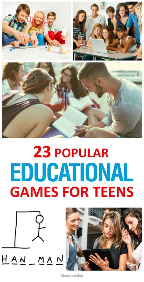 23 Popular Educational Games For Teens Educational Games For Teens
