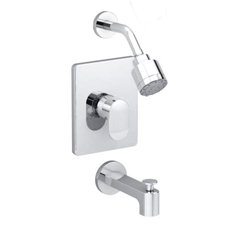 About 9% of these are bath & shower ··· single handle wall mounted shower system in polished chrome valve and tub faucet you can also choose from ceramic three handle tub shower faucet, as well as from single. American Standard Moments 1-Handle Tub and Shower Faucet ...