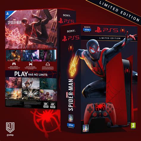 Playstation Spider Man Miles Morales Limited Edition Console