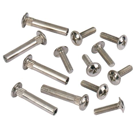 It Solutions Cabinet Connector Bolts Pack Of 20 Departments Diy At Bandq