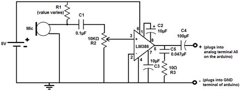 P1324 knock sensor power source circuit low voltage. lm386 - Circuit for sound detector using LM 386 ...