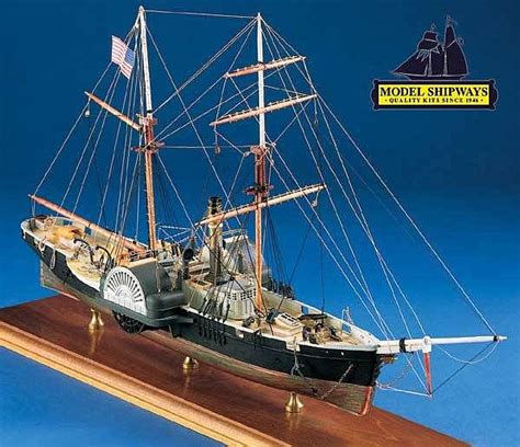 Model Shipways Harriet Lane Gunboat Wooden Model Ship Kit 196 Scale 2010