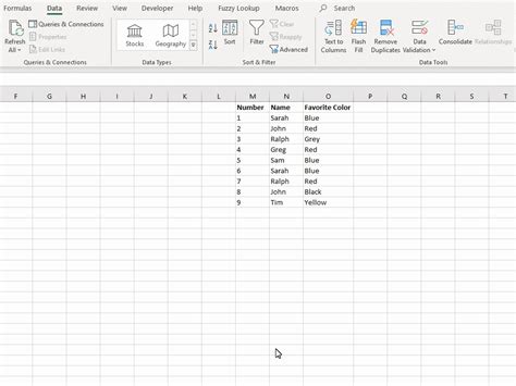 Remove Duplicates Excel Practice Online