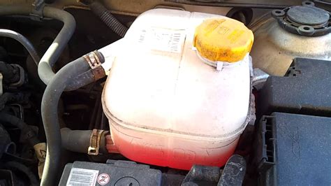 where is the coolant expansion tank in a vauxhall astra 04 09 youtube