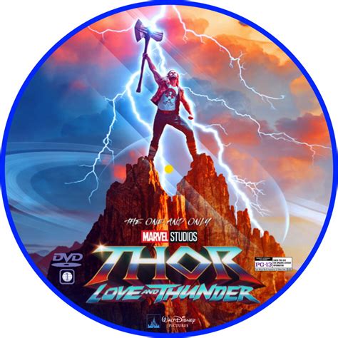Thor Love And Thunder 2022 R1 Custom Dvd Label Dvdcovercom
