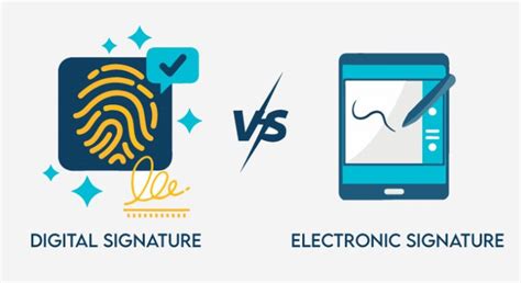 Difference Between Electronic Signature And Digital Signature Xtratrust