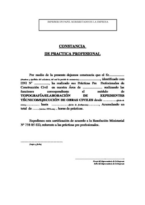 Modelo Constancia Ppp Trabajo Doc Anon UDocz