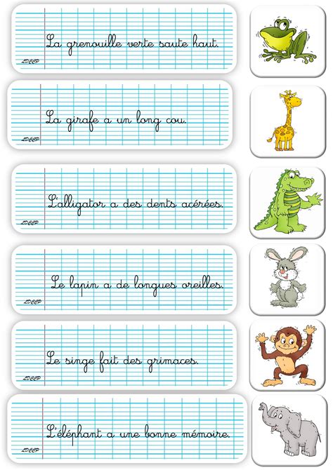 Atelier Lire Des Phrases French Teaching Resources French Education