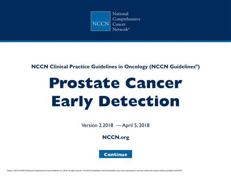 PDF NCCN Clinical Practice Guidelines In Oncology Continue NCCN Org NCCN Clinical Practice