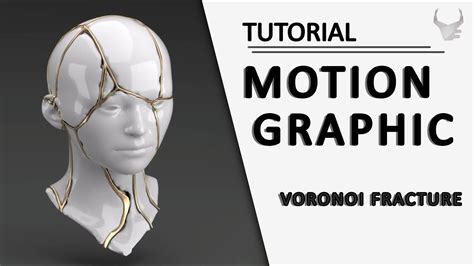 Motion Graphic Using Voronoi Fracture Cinema 4d Tutorial Youtube