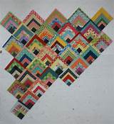Several layout options are below, but play and have fun discovering a layout great tutorial. Scrappy Quarter Log Cabin Quilt Tutorial | Log cabin quilt ...