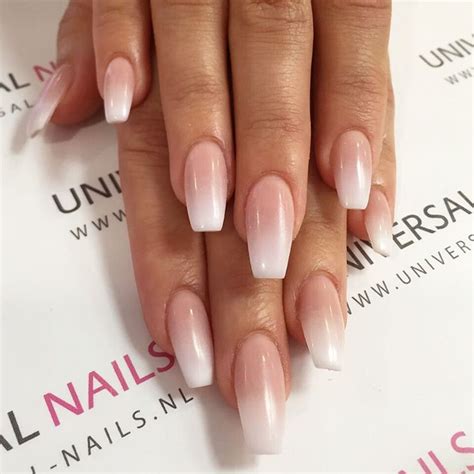 22 Pretty Solar Nails You Will Want To Try - Her Style Code A reverse application with glitter mixes for a two tone fade.