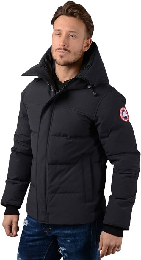 Canada Goose Jacket Mens Macmillan Parka Jacket In Navy Uk Fashion