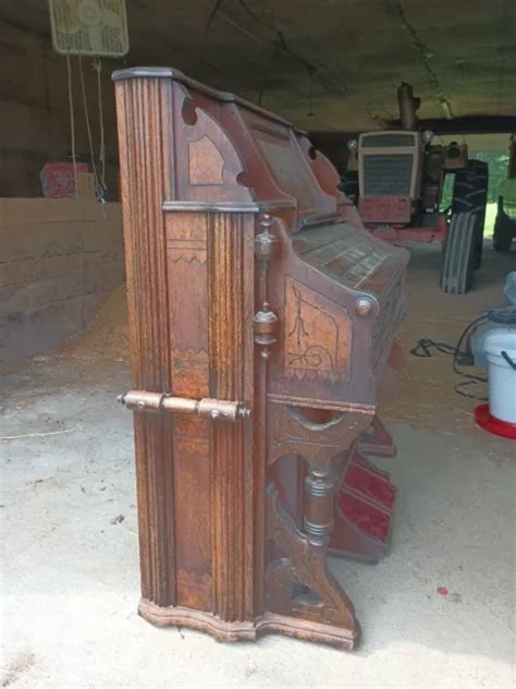 Rare Late 19th Century Ab Chase And Co Antique Pump Organ 7500