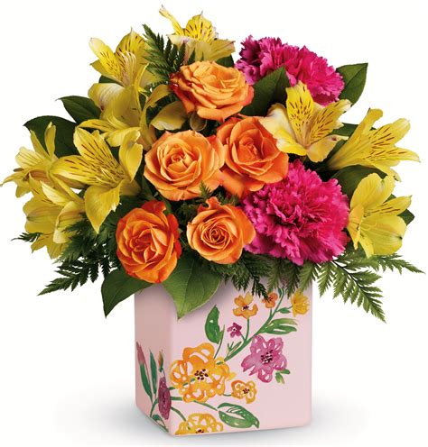 Giveaway Give Mom The T Of Teleflora Mother S Day Flowers