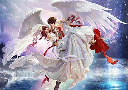Angel Perfect Wallpapers Couple Bride Angels Groom