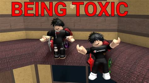 Becoming Toxic Teamers In Roblox Mm2 Youtube