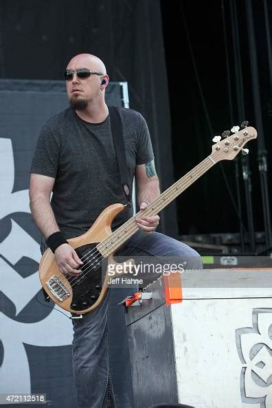 Bassist Aaron Bruch Of Breaking Benjamin Performs During Day 2 Of The