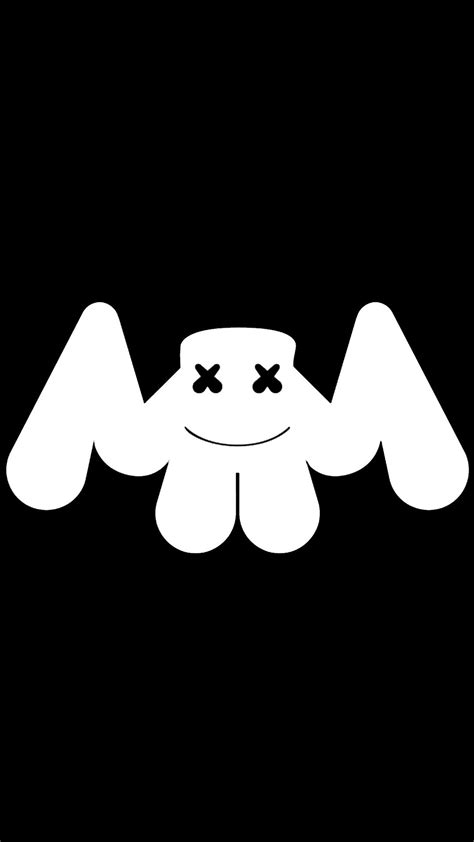 1080x1920 Marshmello Logo Dark Iphone 76s6 Plus Pixel Xl One Plus 3