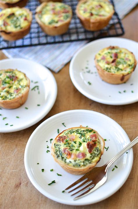 Ham Sun Dried Tomato Quiche Cups Simply Whisked