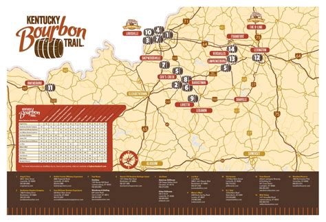 Bourbon Trail Louisville Map Map San Luis Obispo
