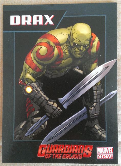 Nycc 2013 Marvel Guardians Of The Galaxy Trading Cards Set Of 4