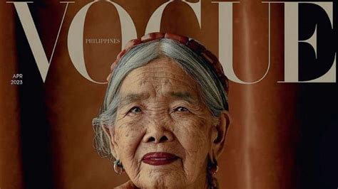 106 Year Old Indigenous Tattoo Artist Apo Whang Od Becomes Vogue S Oldest Cover Star Abc News