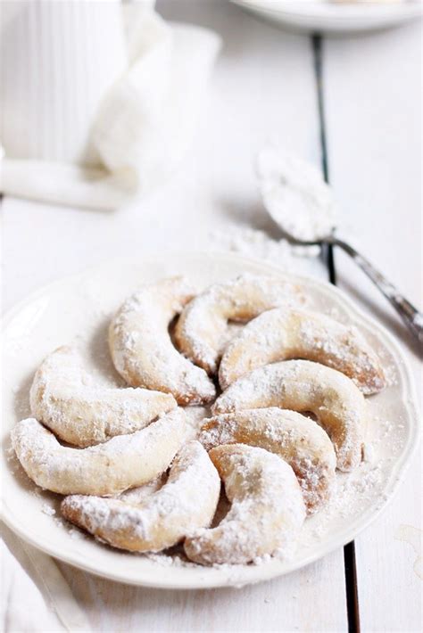 Linzer cookies are christmas cookies from austria and germany. austrian-cresent-cookies-recipeb | Recipes, Crescent ...