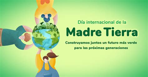 Día Internacional De La Madre Tierra Simple Green