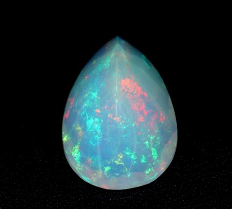 410 Ct Natural Opal Pear Shape Loose Gemstone Ethiopian Opal Etsy
