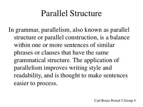 23 Parallelism Examples Pdf Examples