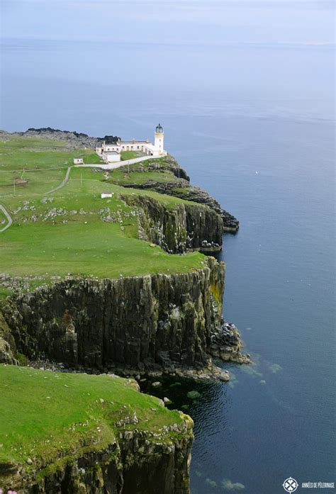 Scotland, neist point, skye island, lighthouse, sunset, sea. 10 amazing things to do on the Isle of Skye, Scotland