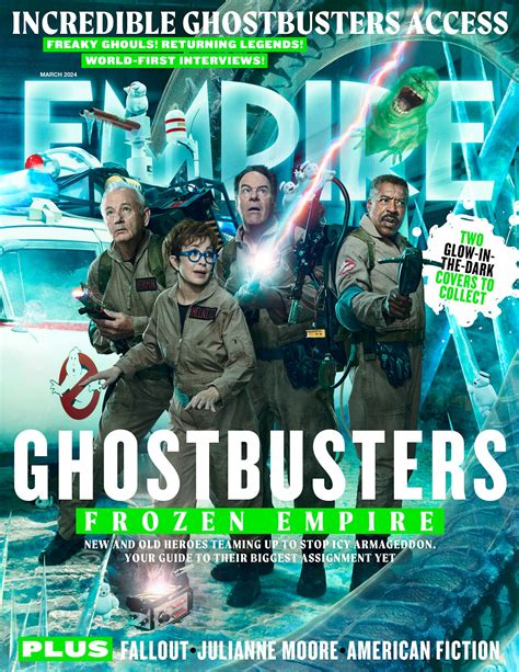 Empires Ghostbusters Frozen Empire World Exclusive Covers Revealed