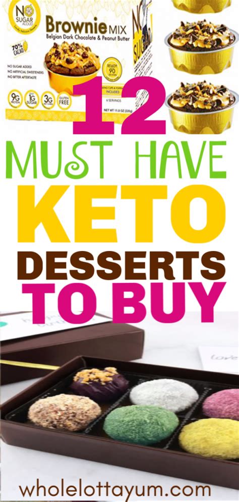 Price and inventory may vary from online to in store. 16 Best Keto Desserts to Buy | Keto desserts to buy, Keto desserts store bought, Keto candy