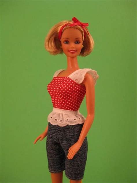 How To Sew A Barbie Outfit 7 Steps With Pictures Wikihow