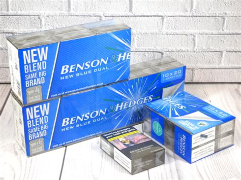 Benson And Hedges Blue Dual Kingsize 20 Packs Of 20 Cigarettes 400
