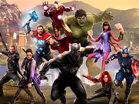 Black Panther And Endgame Content Comes To Marvels Avengers Video Game