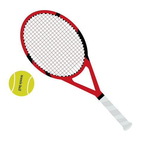 テニスラケット＆テニスボールの 無料 イラスト 商用フリー無料のイラスト素材なら「イラストマンション」