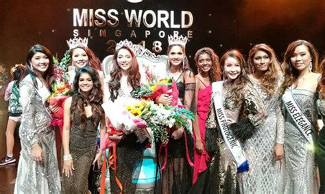Miss World Singapore 2018 — Global Beauties