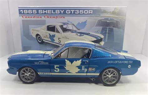 Acme 118 Scale 1965 Shelby Gt350r”canadian Champion”limited Edition