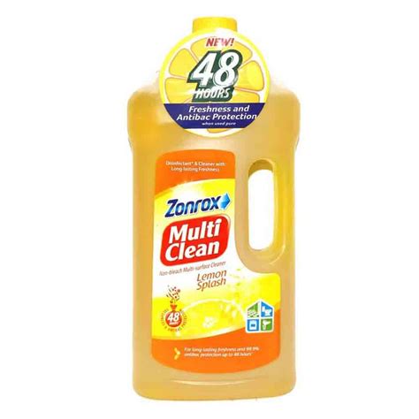 Zonrox Multi Clean Lemon Splash 900ml All Day Supermarket